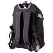 Troler Monocromo Urban, Negru/Albastru, 55x35x25 cm