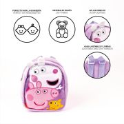 Rucsac plusat Peppa Pig, 18x22x8 cm