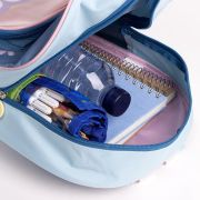 Rucsac Peppa Pig cu buzunar transparent, 25x30x12 cm