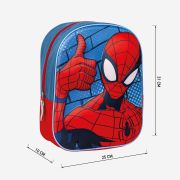 Rucsac 3D Spiderman, 25x31x10 cm