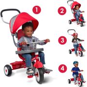Tricicleta multifunctionala Radio Flyer 4-in-1, 1 - 5 ani