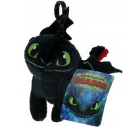 Jucarie din plus cu breloc Toothless, How to train your dragon, 20 cm