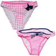 Set 2 slipuri de baie Roz/Alb/Bleumarin (3663), 6 ani, 116 cm