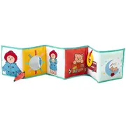 Jucarie - carte Paddington cu doua fete pentru dezvoltare senzoriala