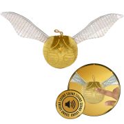 Jucarie din plus cu sunete Snitch (Hotoaica Aurie), Harry Potter, 8/25 cm
