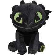 Jucarie din plus Toothless cu aripi fluorescente, Dragons, 34 cm