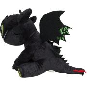 Jucarie din plus Toothless cu aripi fluorescente, Dragons, 34 cm