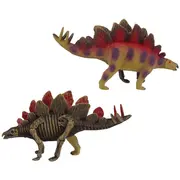 Figurina Stegosaurus 2 in 1 dinozaur si fosila