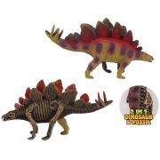 Figurina Stegosaurus 2 in 1 dinozaur si fosila