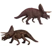 Figurina Triceratops 2 in 1 dinozaur si fosila