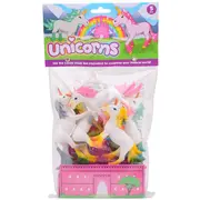 Set 5 figurine din cauciuc - Unicorni