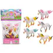 Set 5 figurine din cauciuc - Unicorni