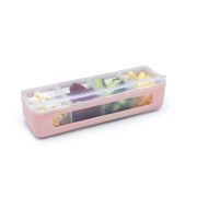 CUTIE SNACK 4 COMPARTIMENTE, MELII, ROZ VIVML22400