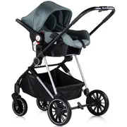 Carucior chipolino aura 3 in 1 basil hubst-kkaur02505ba