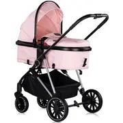 Carucior chipolino aura 3 in 1 pink marshmallow hubst-kkaur02506pm