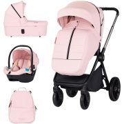 Carucior chipolino encanto 3 in 1 pink marshmallow hubkken02505pm
