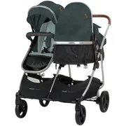 Carucior gemeni chipolino duo smart 3 in 1 basil hubst-kbds02504ba