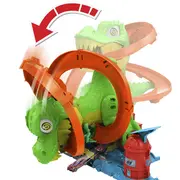 HOT WHEELS CITY SET STATIA DE POMPIERI SI BATALIA CU TREX VIVMTJBM73