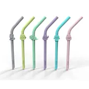 SET 6 BUC PAIE SILICON REUTILIZABILE MODEL ANIMALE MELII VIVML18100