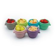 SET 6 RECIPIENTE SILICON SNAP&GO, MELII, 59 ML VIVML10400
