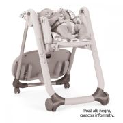 Scaun de masa Chicco Polly Progres 5 in 1, Anthracite, 0 luni+ CHC79336-8_ANTHRACITE