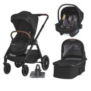 Sistem modular 3in1 coccolle aspen jet black + scoica coccolle knox anthracite smb324062360324080364