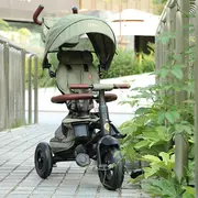 Tricicleta pliabila qplay rito deluxe verde-maslina smb324038181d