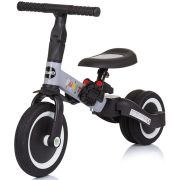 Tricicleta si bicicleta chipolino smarty 2 in 1 grey hubtrksm02301gy