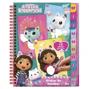 Carticica cu activitati si abtibilduri - gabby's dollhouse