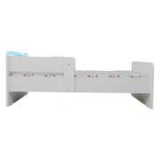 Pat Bluey, Cu Dubla Protectie, cu Saltea SafeNest 160x80 Cm, 2-12 Ani  Ptv7991