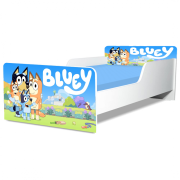 Pat Bluey 2 Gama Creativ, cu Saltea SafeNest 140x70 Cm, 2-8 Ani  Ptv8215