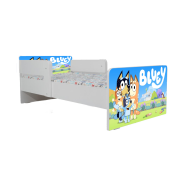 Pat Bluey 2, Cu Dubla Protectie, cu Saltea SafeNest 160x80 Cm, 2-12 Ani  Ptv8010