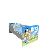 Pat Bluey 2 Gama Sleepy, cu Saltea SafeNest 180x80x8 Cm, 2-16 Ani Ptv7757