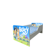 Pat Bluey 2 Gama Sleepy, cu Saltea SafeNest 180x80x8 Cm, 2-16 Ani Ptv7757