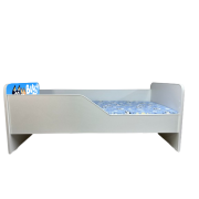Pat Bluey 2 Gama Sleepy, cu Saltea SafeNest 180x80x8 Cm, 2-16 Ani Ptv7757