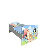 Pat Bluey 3 Gama Sleepy, cu Saltea SafeNest 180x80x8 Cm, 2-16 Ani Ptv7781