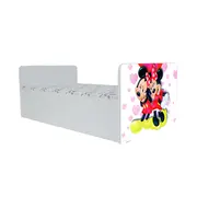 Pat Mickey Si Minnie Gama Nani, cu Saltea SafeNest 140x70 Cm, 2-8 Ani  Ptv8362