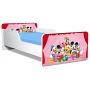 Pat Mickey Si Prietenii 3 Gama Creativ, cu Saltea SafeNest 160x80 Cm, 2-12 Ani  Ptv8175