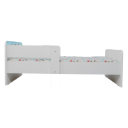 Pat Roblox, Cu Dubla Protectie, cu Saltea SafeNest 180x80x8 Cm, 2-16 Ani Ptv8104