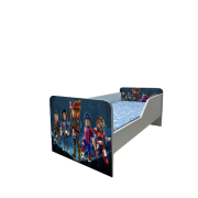 Pat baieti Roblox 2 Gama Sleepy, cu Saltea SafeNest 180x80x8 Cm, 2-16 Ani Ptv7914