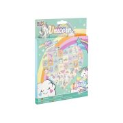Set 100 abtibilduri cu unicorni