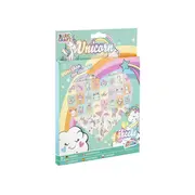 Set 100 abtibilduri cu unicorni