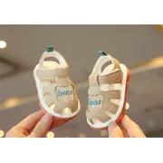 Sandalute crem cu piuitoare - bear md2025su17-1-sa42