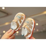 Sandalute crem cu piuitoare - bear md2025su17-1-sa42