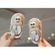 Sandalute crem cu piuitoare - cool bear mb2025su18-1-bo1