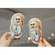 Sandalute crem cu piuitoare - cool bear mb2025su18-1-bo1