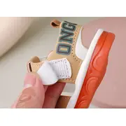 Sandalute crem cu piuitoare si ursulet cu led md2025su11-2-p31