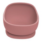 Bol din silicon cu ventuza, AppeKids, Classic - Old Rose KRTAK276104
