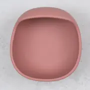 Bol din silicon cu ventuza, AppeKids, Classic - Old Rose KRTAK276104