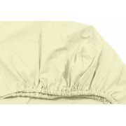 Cearceaf crem, cu elastic, din bumbac, 60x85 cm KDECE85C
